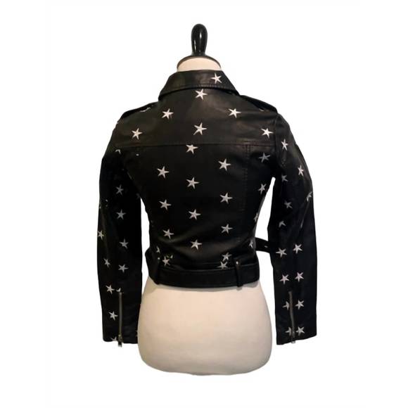 NEW HAUTE ROGUE women's star jacket in black - Picture 3 of 3
